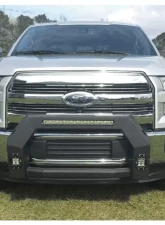 Hammerhead Armor F-150 Bumper Bull Bar With Flush Mount Led Lights For 09-18 Ford F-150 Wrinkle Black                                     - 600-56-0605 - Image 2