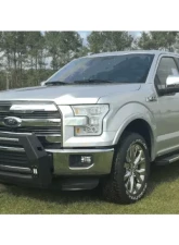 Hammerhead Armor F-150 Bumper Bull Bar With Flush Mount Led Lights For 09-18 Ford F-150 Wrinkle Black                                     - 600-56-0605 - Image 2