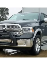 Hammerhead Armor RAM Bumper Bull Bar With Flush Mount Led Lights For 13-18 RAM 1500 Wrinkle Black                                     - 600-56-0609 - Image 2