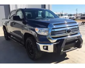 Hammerhead Armor Tundra Bumper Bull Bar With Flush Mount Led Lights For 07-18 Toyota Tundra Wrinkle Black