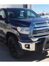 Hammerhead Armor Tundra Bumper Bull Bar With Flush Mount Led Lights For 07-18 Toyota Tundra Wrinkle Black                                     - 600-56-0613 - Image 3