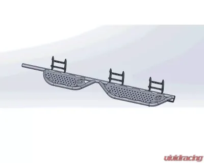 Hammerhead Armor F-150-F-550 Running Boards Cab Length Extended Cabs For 15-18 Ford F-150-F-550 Black Steel - 600-56-0615