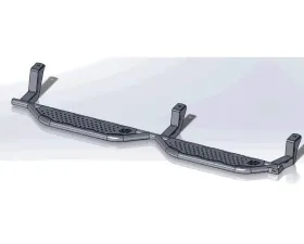 Hammerhead Armor RAM Running Boards Cab Length Crew Cab For 10-18 RAM 2500-3500 Black
