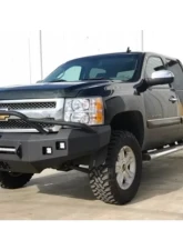Hammerhead Armor Low Profile Pre-Runner Front Black Bumper (Non-Winch) Chevrolet Silverado 1500 2007-2013                                     - 600-56-0630 - Image 5