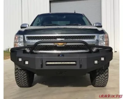 Hammerhead Armor Low Profile Pre-Runner Front Black Bumper (Non-Winch) Chevrolet Silverado 1500 2007-2013 - 600-56-0630