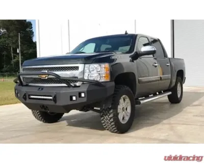 Hammerhead Armor Low Profile Pre-Runner Front Black Bumper (Non-Winch) Chevrolet Silverado 1500 2007-2013 - 600-56-0630