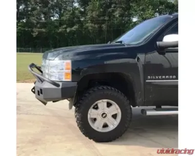 Hammerhead Armor Low Profile Pre-Runner Front Black Bumper (Non-Winch) Chevrolet Silverado 1500 2007-2013 - 600-56-0630