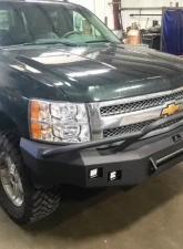 Hammerhead Armor Low Profile Pre-Runner Front Black Bumper (Non-Winch) Chevrolet Silverado 1500 2007-2013                                     - 600-56-0630 - Image 5