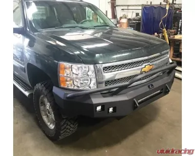 Hammerhead Armor Low Profile Pre-Runner Front Black Bumper (Non-Winch) Chevrolet Silverado 1500 2007-2013 - 600-56-0630