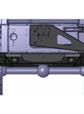 Hammerhead Armor Jeep JK Stubby Bumper Kit Front/Rear Bumper/Spare Tire Carrier/Running Boards For 07-18 Wrangler JK 4 Door X Series Black                                     - 600-56-0632 - Image 2