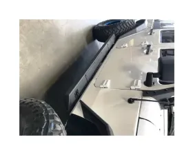 Hammerhead Armor Jeep JK Rock Rails Set For 07-18 Wrangler JK 4 Door Black