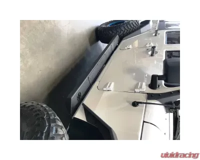 Hammerhead Armor Jeep JK Rock Rails Set For 07-18 Wrangler JK 4 Door Black - 600-56-0633