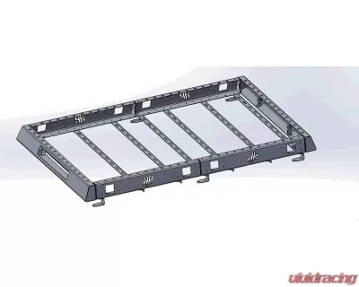 Hammerhead Armor 85 Inch Roof Rack Double Rack Black Steel - 600-56-0638