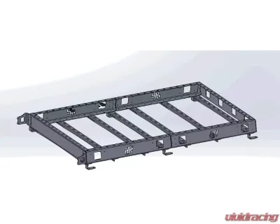 Hammerhead Armor 77 Inch Roof Rack Long Black Steel - 600-56-0639