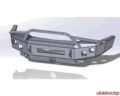 Hammerhead Armor Low Profile Pre Runner Front Bumper (Non-Winch) Chevrolet Silverado 2500 HD | 3500 HD 2003-2006 - 600-56-0645