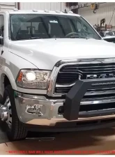 Hammerhead Armor RAM Bumper Bull Bar With Flush Mount Led Lights For 10-14 RAM 2500-3500 Wrinkle Black                                     - 600-56-0646 - Image 2