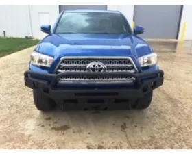 Hammerhead Armor Tacoma Pre Runner Front Winch Bumper For 16-18 Tacoma Black Steel