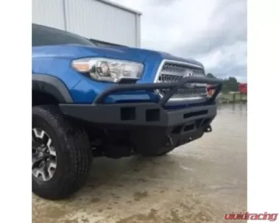 Hammerhead Armor Tacoma Pre Runner Front Winch Bumper For 16-18 Tacoma Black Steel - 600-56-0675