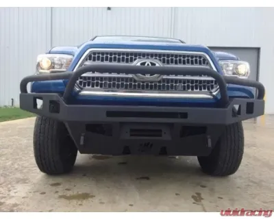Hammerhead Armor Tacoma Pre Runner Front Winch Bumper For 16-18 Tacoma Black Steel - 600-56-0675