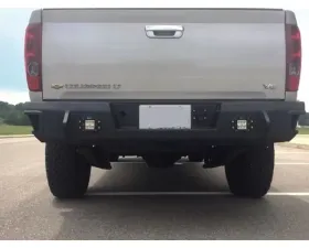 Hammerhead Armor Colorado Rear Bumper Flush Mount For 03-12 Colorado Black Steel