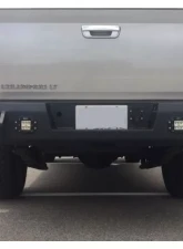 Hammerhead Armor Colorado Rear Bumper Flush Mount For 03-12 Colorado Black Steel                                     - 600-56-0682 - Image 5