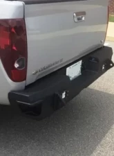 Hammerhead Armor Colorado Rear Bumper Flush Mount For 03-12 Colorado Black Steel                                     - 600-56-0682 - Image 2