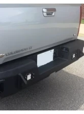 Hammerhead Armor Colorado Rear Bumper Flush Mount For 03-12 Colorado Black Steel                                     - 600-56-0682 - Image 3