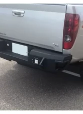 Hammerhead Armor Colorado Rear Bumper Flush Mount For 03-12 Colorado Black Steel                                     - 600-56-0682 - Image 4