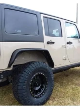 Hammerhead Armor Jeep JK Minimalist Rear Bumper For 07-18 Wrangler JK Black                                     - 600-56-0687 - Image 2