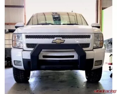 Hammerhead Armor Silverado Bumper Bull Bar For 07-13 Silverado 1500 Black Steel - 600-56-0689