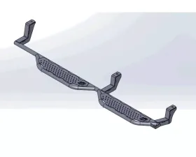 Hammerhead Armor RAM Running Boards Mega Cab Short Wheel Base Cab Length For 10-18 RAM 2500-3500 Black