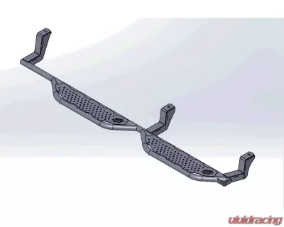 Hammerhead Armor RAM Running Boards Mega Cab Short Wheel Base Cab Length For 10-18 RAM 2500-3500 Black - 600-56-0693