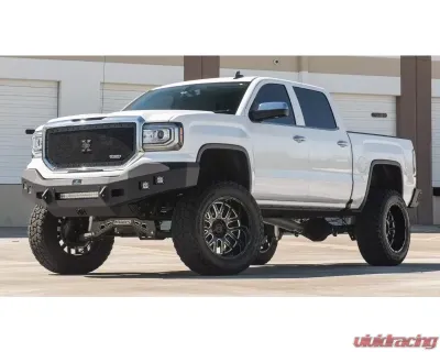 Hammerhead Armor Low Profile Front Black Bumper (Non-Winch) GMC Sierra 1500 2016-2018 - 600-56-0715