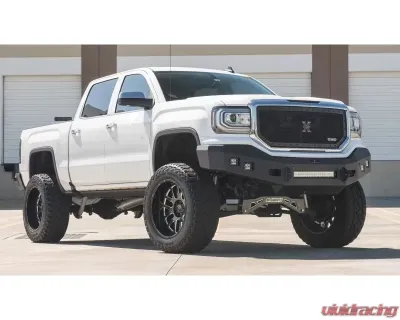 Hammerhead Armor Low Profile Front Black Bumper (Non-Winch) GMC Sierra 1500 2016-2018 - 600-56-0715