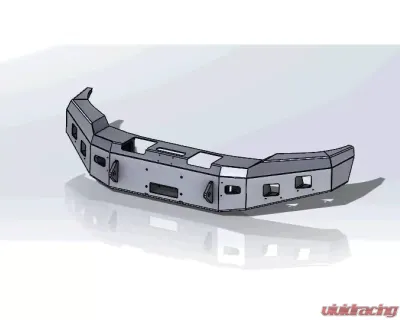 Hammerhead Armor F-150 Front Winch Bumper No Brushguard For 18-Pres Ford F-150 Black Steel - 600-56-0721