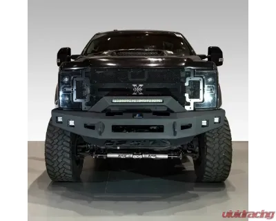 Hammerhead Armor Low Profile Formed Guard Front Black Bumper (Non-Winch) Ford F-250 | F-350 | F-450 | F-550 2017-2021 - 600-56-0730