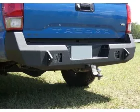 Hammerhead Armor Tacoma Rear Bumper For 16-18 Tacoma Black Steel