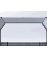 Hammerhead Armor F-250-F-550 Bumper Bull Bar For 17-18 Ford F250-F-550 Wrinkle Black Steel                                     - 600-56-0734 - Image 2