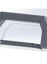 Hammerhead Armor F-250-F-550 Bumper Bull Bar For 17-18 Ford F250-F-550 Wrinkle Black Steel                                     - 600-56-0734 - Image 2