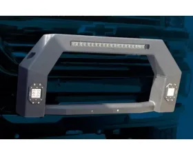 Hammerhead Armor RAM Bumper Bull Bar With Flush Mount Led Lights For 15-18 RAM 2500-3500 Wrinkle Black