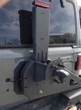 Hammerhead Armor Spare Tire Carrier Jeep Wrangler JL 2018+                                     - 600-56-0750 - Image 3