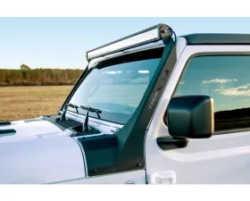 Hammerhead Armor Jeep JL A-Pillar 50 Inch Light Bar Mounts For 18-Pres Wrangler JL Black Steel