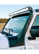 Hammerhead Armor Jeep JL A-Pillar 50 Inch Light Bar Mounts For 18-Pres Wrangler JL Black Steel                                     - 600-56-0760 - Image 2