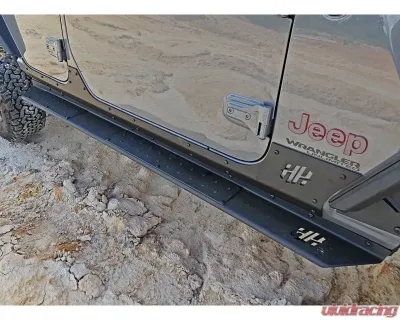 Hammerhead Armor Jeep JL Body Mount Rock Rails 18-Pres Wrangler JL 4 Door - 600-56-0762