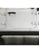 Hammerhead Armor Jeep JL Body Mount Rock Rails 18-Pres Wrangler JL 4 Door                                     - 600-56-0762 - Image 4