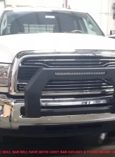 Hammerhead Armor RAM Bumper Bull Bar With Light Mounting Points For 15-18 RAM 2500-3500 Wrinkle Black                                     - 600-56-0768 - Image 3