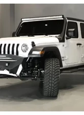 Hammerhead Armor Jeep JL Stubby Front Winch Bumper Pre Runner For For 18-Pres Wrangler JL Ravager Series                                     - 600-56-0774 - Image 2