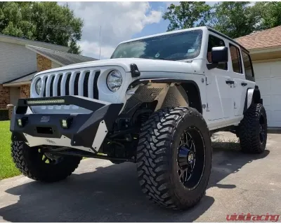 Hammerhead Armor Jeep JL Stubby Front Winch Bumper Pre Runner For For 18-Pres Wrangler JL Ravager Series - 600-56-0774