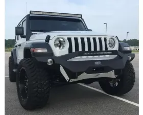 Hammerhead Armor Jeep JL Front Winch Bumper Full Width Pre Runner For 18-Pres Wrangler JL Ravager Series