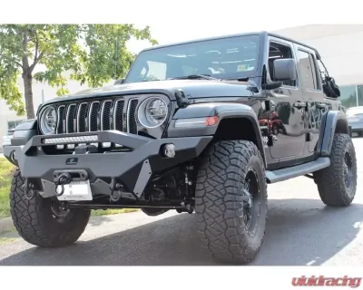 Hammerhead Armor Jeep JL Front Winch Bumper Full Width Pre Runner For 18-Pres Wrangler JL Ravager Series - 600-56-0775